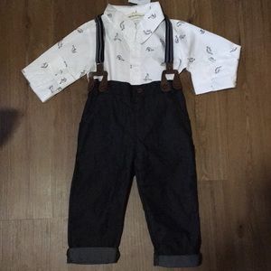 Little Boys “Big Elephant” two piece outfit